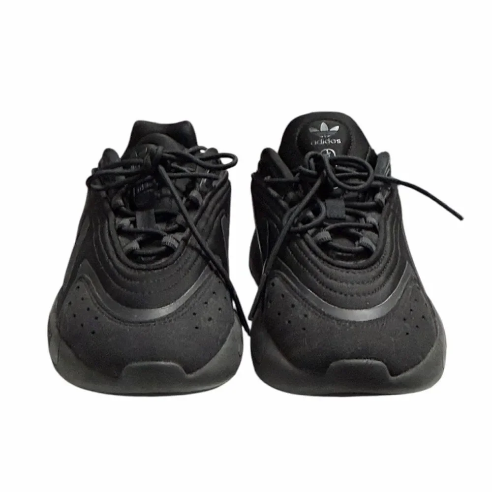 Adidas Ozelia Triple Black Sneakers Size 6